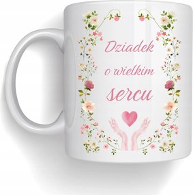 Bögre Nagypapa Nagy Szív Ajándék Nagypapa Bögre