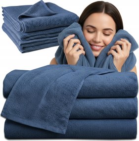 Pamut Fürdőlepedő Nagy 70X140 Puha Nedvszívó 100% Pamut 500G