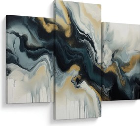 Kép - Márványozott rajz (90x60 cm)