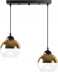 Függőlámpa Túlnyúló Contessa Candellux Fekete Arany E27 32-21229