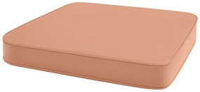 VIREON kültéri székpárna 44x45 cm, barna-narancs