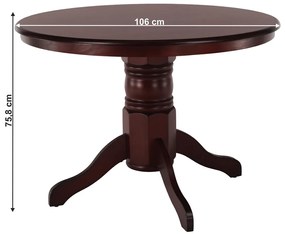 Étkezőasztal Tayna (gesztenye). 1034248