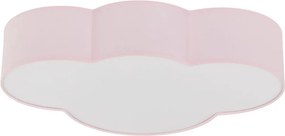 TK LIGHTING 6072 CLOUD Ernyős Mennyezeti Lámpa Fehér, Rózsaszín E27 IP20