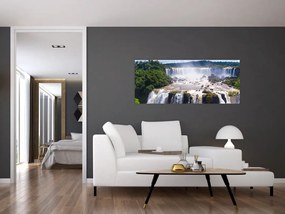 Iguassu vízesés képe (120x50 cm)