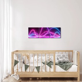 Kép - Impulzus (órával) (90x30 cm)
