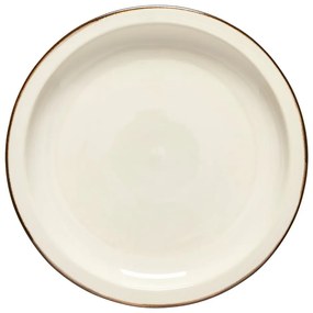 Téglavörös-bézs agyagkerámia tányér ø 26 cm Poterie – Casafina