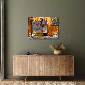 Egy ősi festmény képe (70x50 cm)