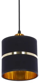 Csillár zsinóron ASSAM 3xE27/60W/230V fekete