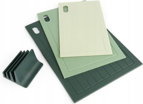 Vágódeszka szett – három szín, mesteri rendszerezés állvány