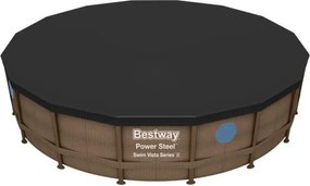 Bestway medence védőtakaró 488 cm átmérőjű fémvázas medencékhez