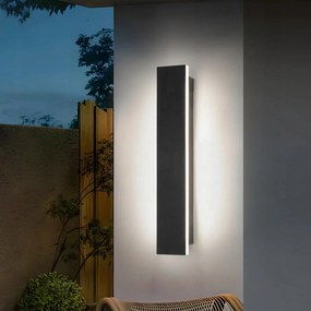 Led Fali Lámpa Kültéri Homlokzati Hosszú 30CM 9W hideg fehér