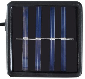 2 db kerti buxus labda műlevelekkel és napelemes fényfüzérrel 27 cm