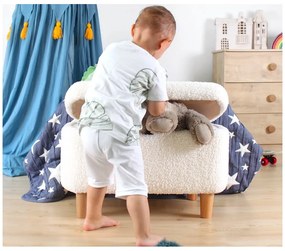 Fehér gyerek puff Moouv – Artie