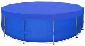 2 db kör alakú polietilén medencetakaró 460 cm 90 g/m²