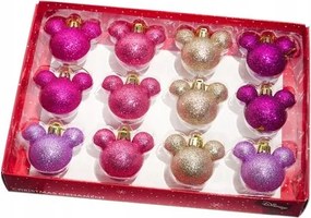 Disney Minnie karácsonyi díszkészlet, 12 részes