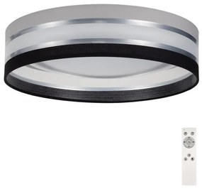 Belis LED Dimmelhető mennyezeti lámpa SMART CORAL LED/24W/230V fekete/szürke + távirányító BE0517