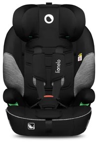 Lionelo - Autós gyerekülés LEVI i-Size 76-150 cm Fekete Szürke