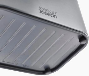 Fényes ezüstszínű fém mosogatóeszköz tartó Surface – Joseph Joseph