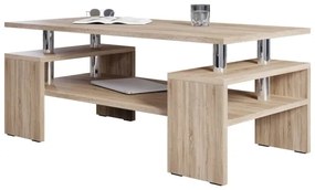 Kávésasztal CUBE 50x110 cm sonoma tölgy