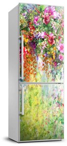 Hűtő matrica Virágok FridgeStick-70x190-f-120811758