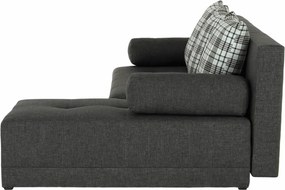 Sarokgarnitúra készlet, szürke melír / mintázott, jobb, MEXX