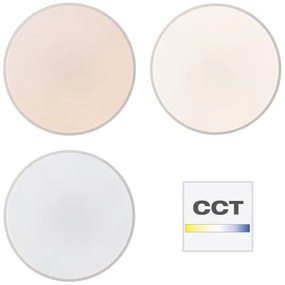 Brilliant - dimmelhető LED mennyezeti lámpatest SLIMLINE LED/60W/230V átm. 49 cm fehér + távirányító