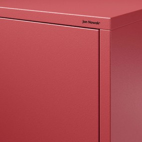 Szafka z półkami VITO, 800 x 1015 x 400 mm, Modern: czerwona