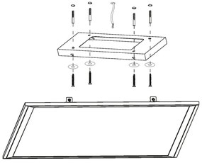 Eglo 99417 - SALOBRENA-C LED RGB dimmelhető mennyezeti lámpa 30,5W/230V +DO