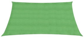 világoszöld HDPE napvitorla 160 g/m² 3 x 3 m
