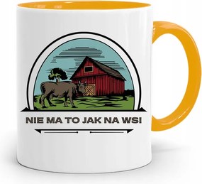 Gazdálkodóknak A Sárga Bögre Nem Olyan, Mint Vidéken, fényképes nyomattal