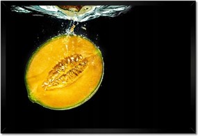 Poszterek keretben 60x40 Dinnye a vízbe esik