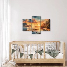 Kép - Kilátás a partról (90x60 cm)