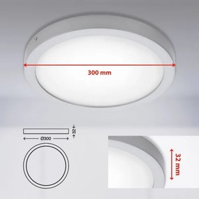 Briloner 7141-414 - LED Mennyezeti lámpa FIRE LED/21W/230V 4000K