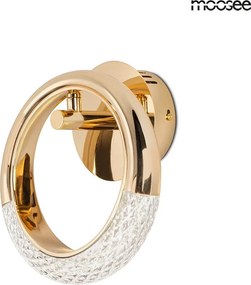 KING HOME MSE010100320 HELIOS Kristály Fali Lámpa Arany LED IP20