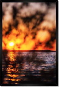 Poszterek keretben 40x60 Tenger naplemente