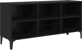 vidaXL TV szekrény garnitúra Fekete 103,5 x 30 x 50 cm Faanyag