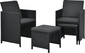 Juskys Kerti rattan ülés Baracoa XL