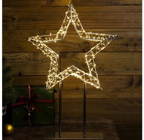 Brilagi - LED kültéri karácsonyi dekoráció LED/3,6 W/230 V IP44 44x30 cm csillag