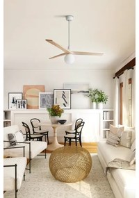 FARO 34280WT-11L KLIM M mennyezeti ventilátor 1xE27/15W/230V fenyő/fehér, 125 cm