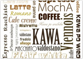 Poszterek 70x50 Kávé típusok