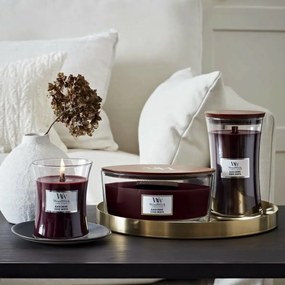 WoodWick Illatos gyertya nagy váza Black Cherry,609 g