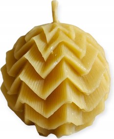 Méhviasz dekorációs gyertya Mesegömb 1db