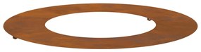 Corten acél virágcserép Corten acél 70 cm átmérő Tartós