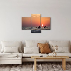 Kenuzók képe naplementekor (90x60 cm)