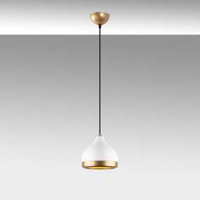 Yildo M-6870 fehér fém függőlámpa, Ø17 cm