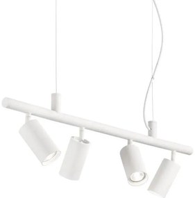 Ideal Lux - LED Csillár zsinóron DYNAMITE 4xGU10/7W/230V CRI 90 fehér