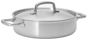 Rozsdamentes acél serpenyő fedővel ø 28 cm tegame Lucca 3.0 – FABINI