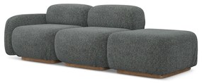 Szürke moduláris heverő (bal oldali) Ailani – Makamii