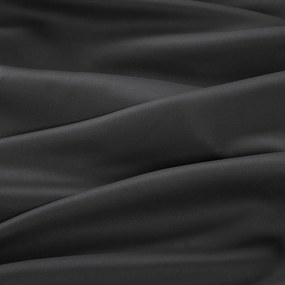 Goldea sötétítő függöny szövet blackout szatén fényű - sötétszürke 320 cm