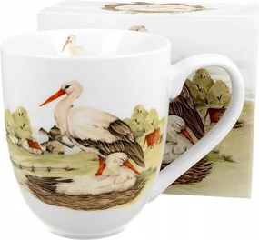 Madárvilág bögre Gólya XXL nagy kapacitás 1000 ml